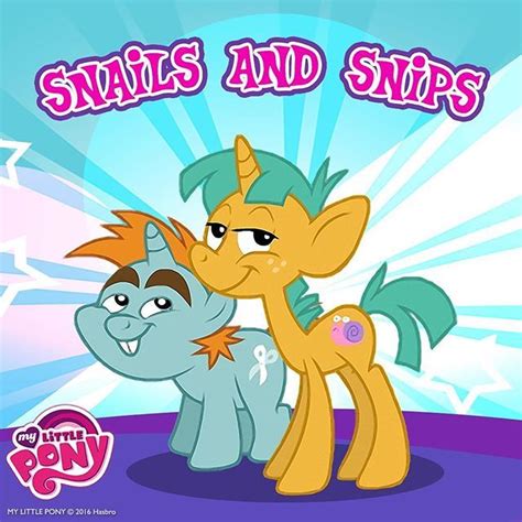 The Heartwarming Friendship of Snips and Snails in My Little Pony